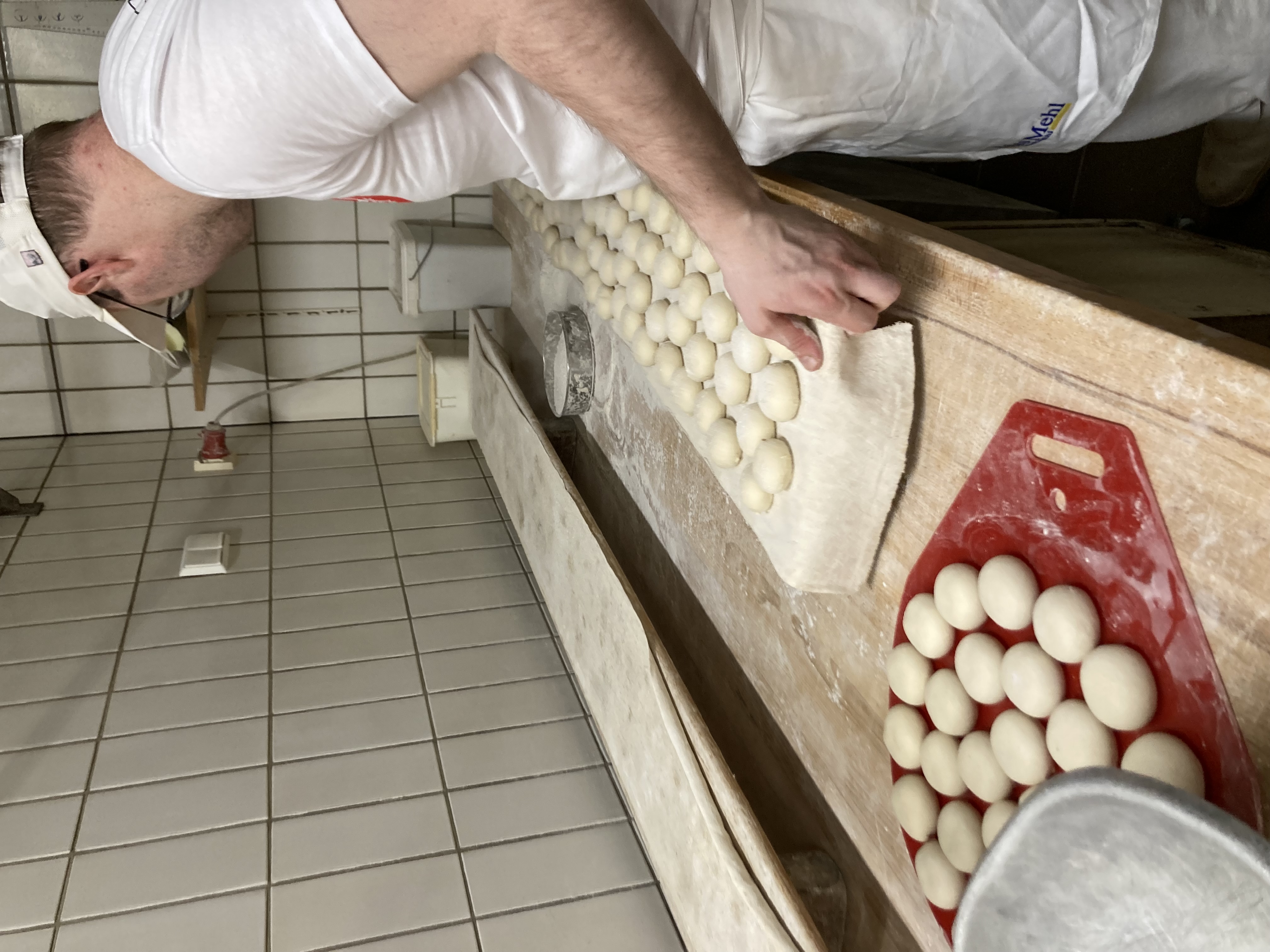 Besuch in der Bäckerei